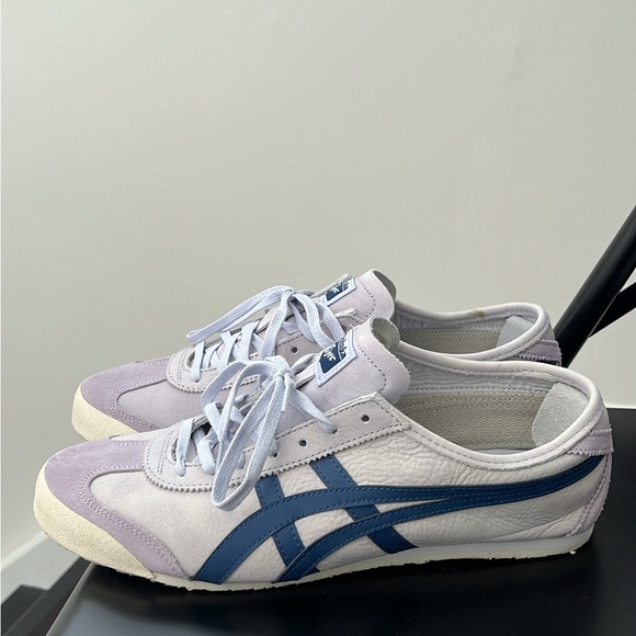 Gray/ Blue ASICS - Picture 1 of 4